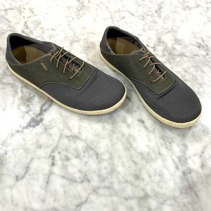 OluKai Mens slip-on loafers. Two-tone gray. Size:13 - EXCELLENT CONDITION!